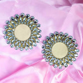 T-Light Holder Patch White - 2 pcs